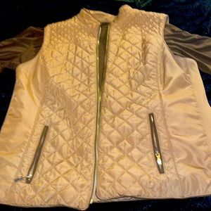 Charter Club Size XXL Tan w/ Brown Vest!